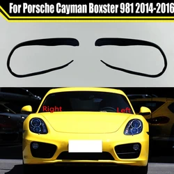 For Porsche Cayman Boxster 981 2014 2015 2016 Auto Headlamp Water Proof Strip Car Front Headlight Rubber Sealing Strip Trim