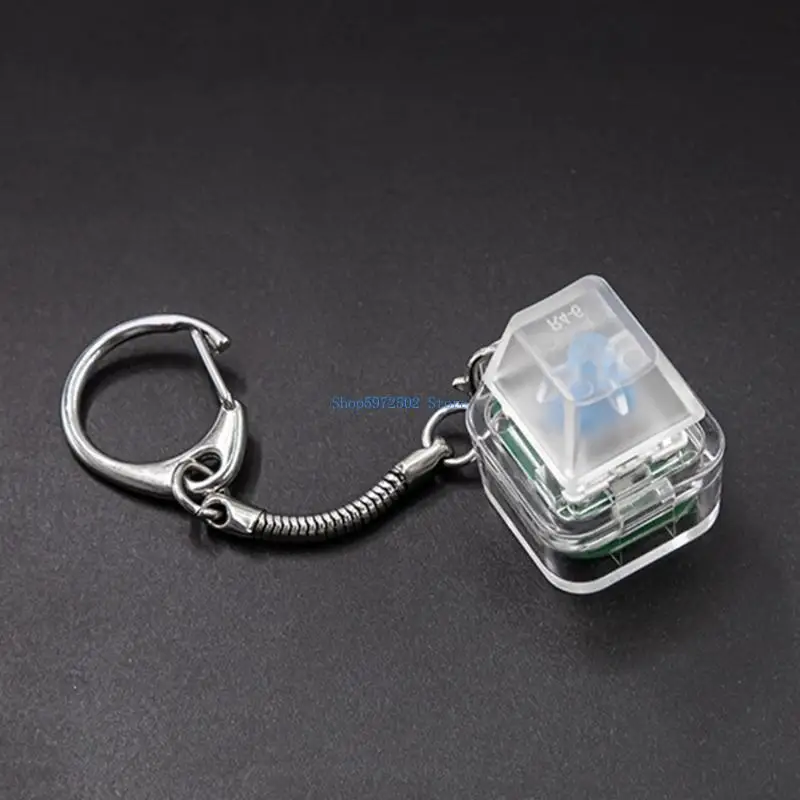 Y3NC Switches Tester Keychain Pendantwith LED for Mechanical Keyboards Keycap Testing