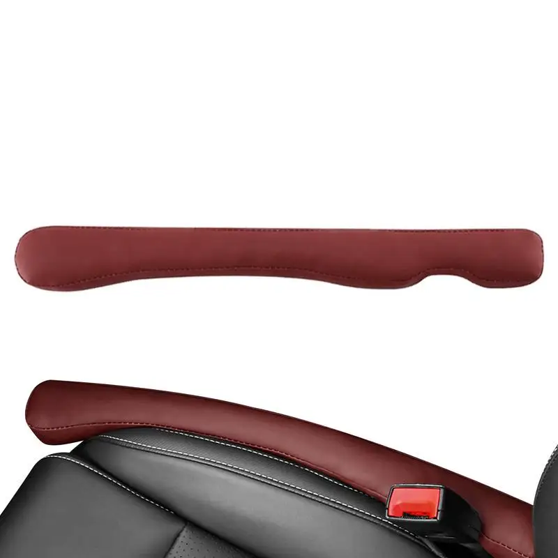 Car Seat Filler PU Leather Universal Crevice Car Side Seat Blocker Stop Things From Dropping Auto Side Seat Stopper For RV SUV