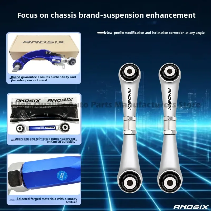 

Adjustable Rear Toe Control Arm for Tesla Model X Model S to Solve Tire Wear