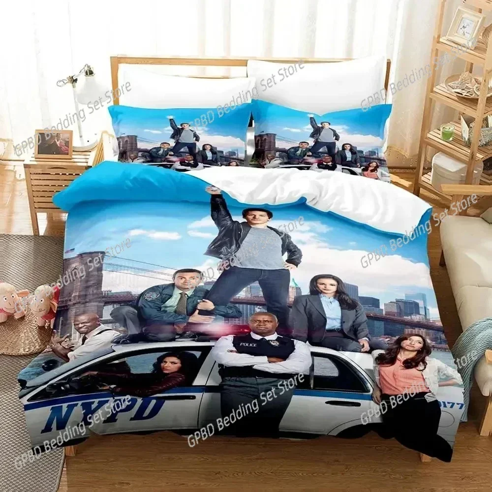 Print New Tv Brooklyn Nine-Nine 3D Duvet Cover Bedding Set Comforter Linen Pillowcases Home Decor Single Double Twin King Queen