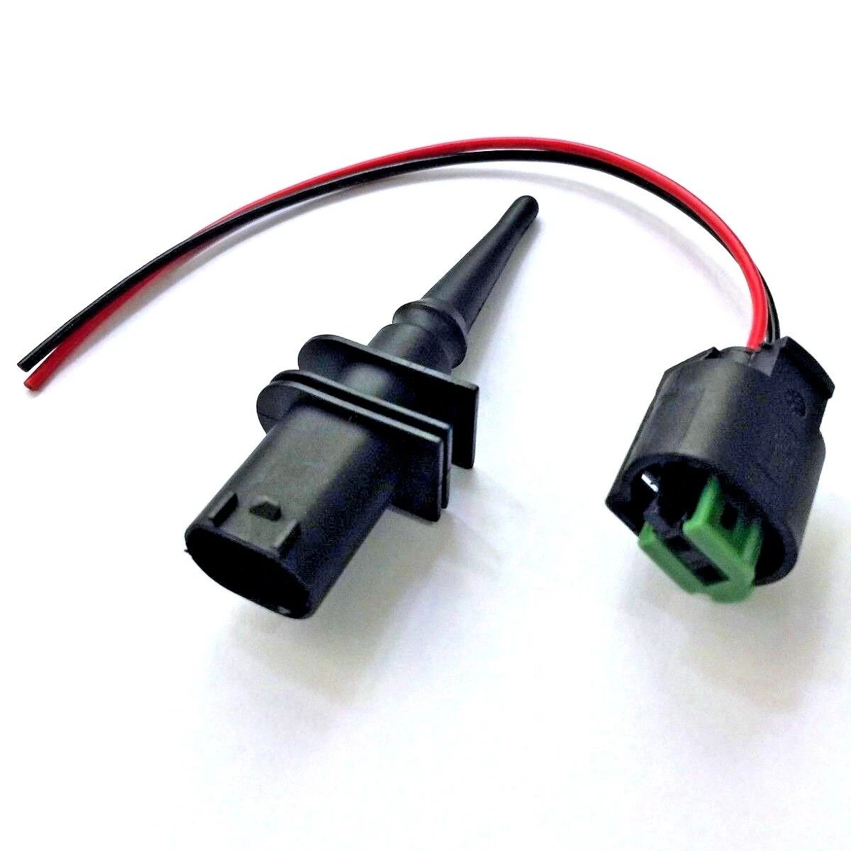 For BMW Ambient outside Air Temperature Sensor with Connector Plug for 1 6 7 Series E39 E46 X3 X5 X6 Z4 Z8 MINI R50 R53 R56 R55
