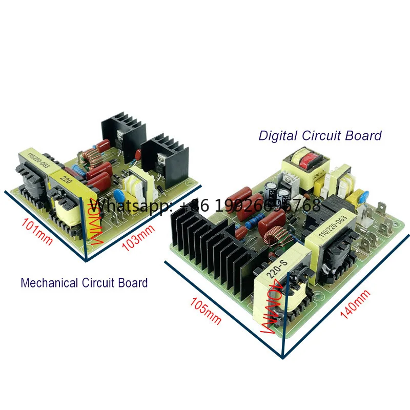 40khz 60W 120W 180W Custom Pcb Transducer Driver Ultrasonic Cleaning Generator Printed Circuit Board