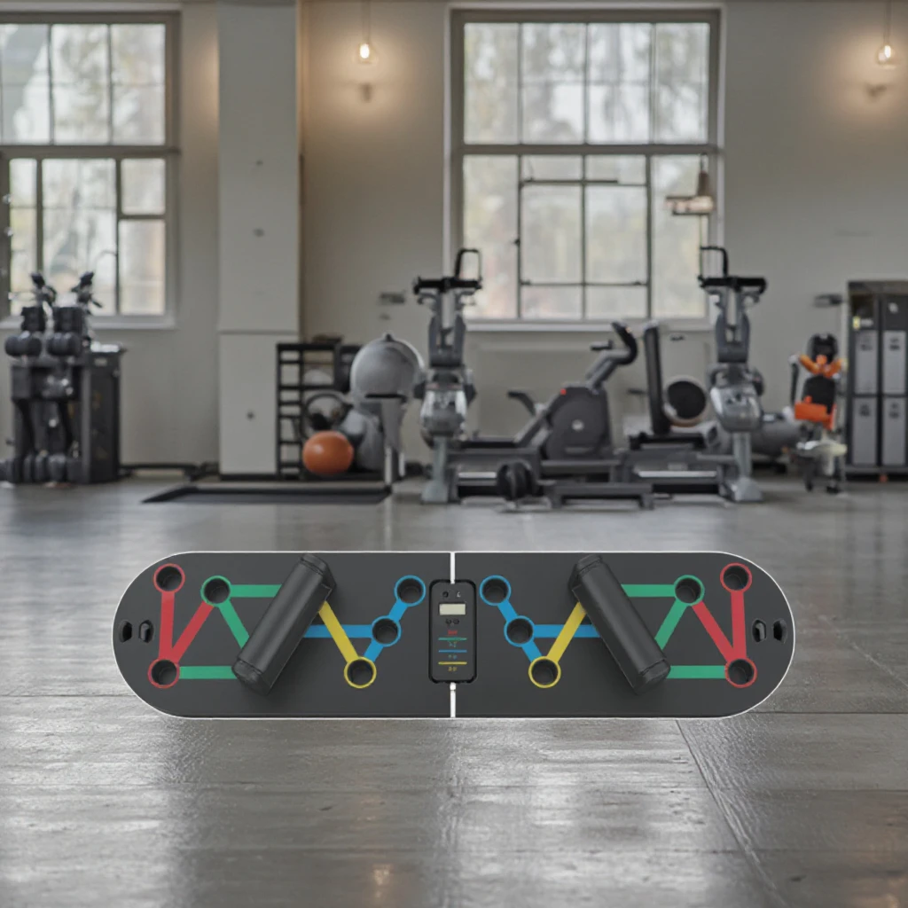 

Высококачественные портативные складные доски для отжиманий из АБС-пластика для домашнего спортзала или упражнений, оптовая поставка для тренировок приседаний