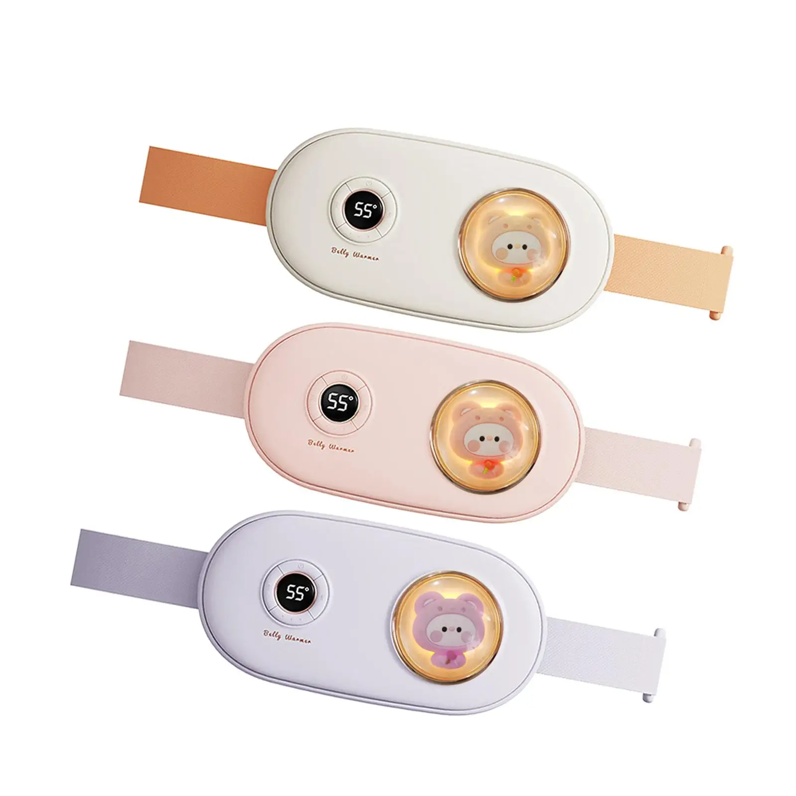 

Electric Heating 5 Vibration Massage Modes for Menstrual Period Women