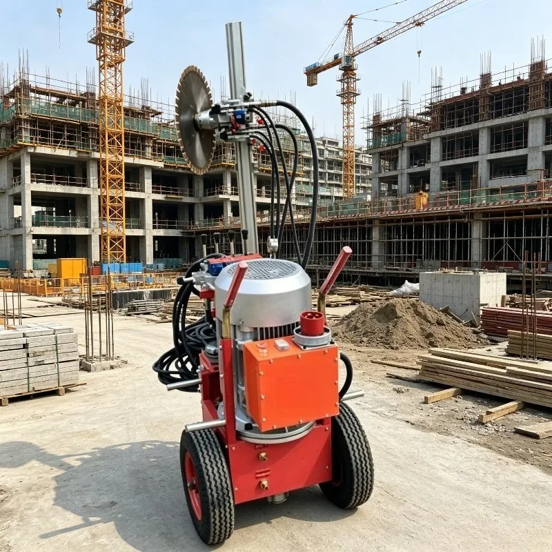 Customizable Hydraulic Concrete Wall Cutting Commercial Construction Sites For Wall Slab Demolition Structure Modification Using