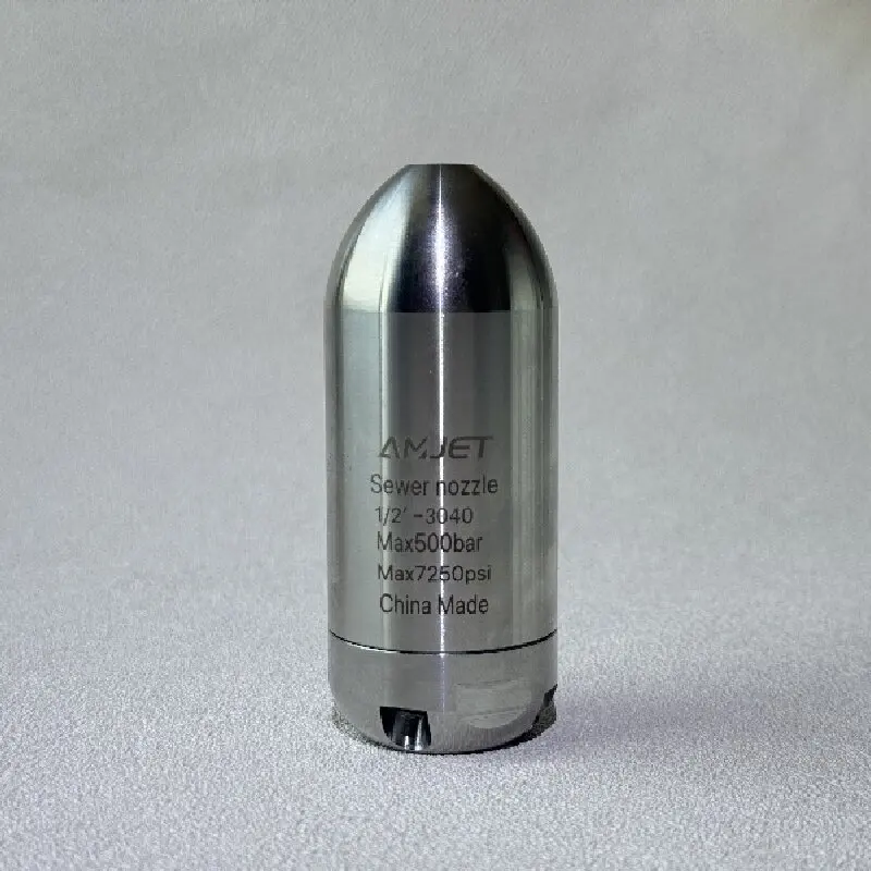 

Good seller AMJET Sewer Jetter Nozzle Grease Clogging Cleaning Dredging vortex Nozzle Cleaning Drain Clogging Dredging