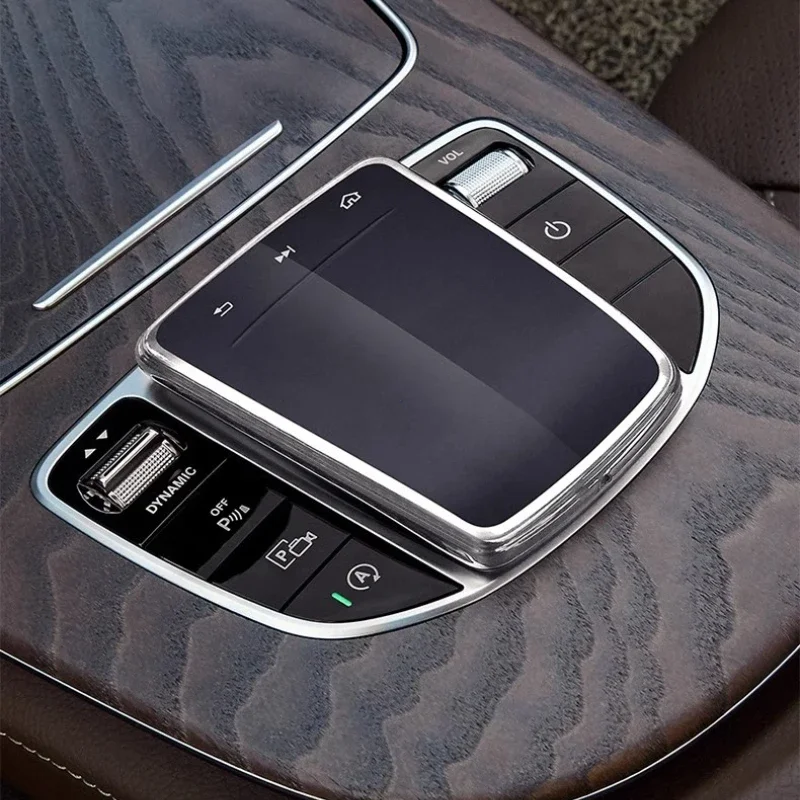 اكسسوارات السيارات بولي TPU مركز التحكم ماوس حامي الشاشة غطاء لمرسيدس بنز A B GLA GLE GLS GLB الفئة EQA EQB EQC #5