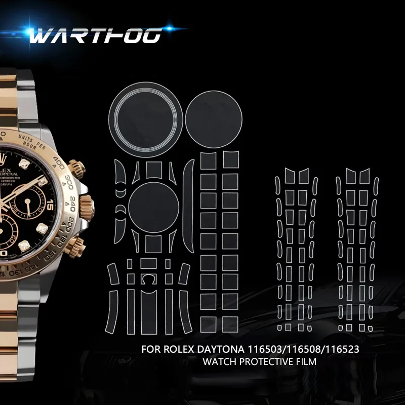 Suitable for Rolex Film 116523 Dittona Series 40MM Dial Watch Protective Film Complete Set Protective Films