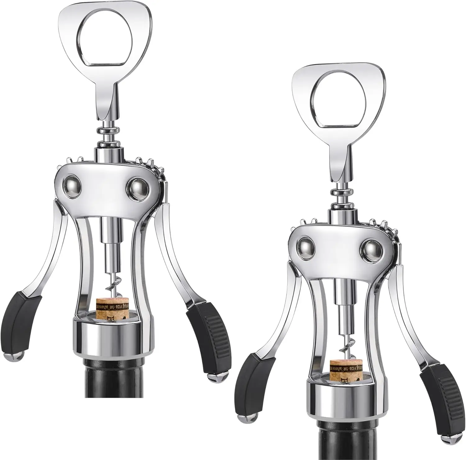 

Подходит для кухни, ресторана, бара и открывалки для бутылок официанта с усовершенствованными многофункциональными открывалками для бутылок в форме крыльев.