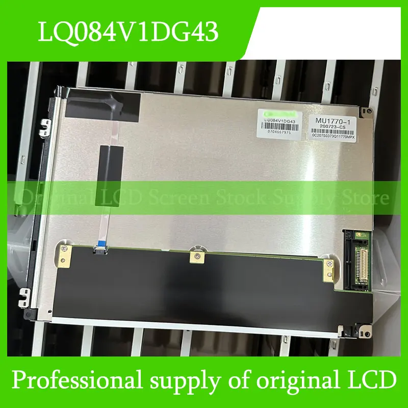 LQ084V1DG43 8.4 Inch Original LCD Display Screen Panel for Sharp Brand New and Fast Shipping 100% Tested