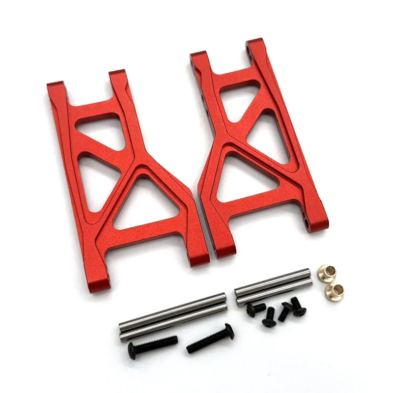 ملحق معدني TAMIYA Denetsu 1/10 Fighter NXGEN DT04 58741 DT03 58587 58628 مكون ذراع التأرجح السفلي الخلفي #4