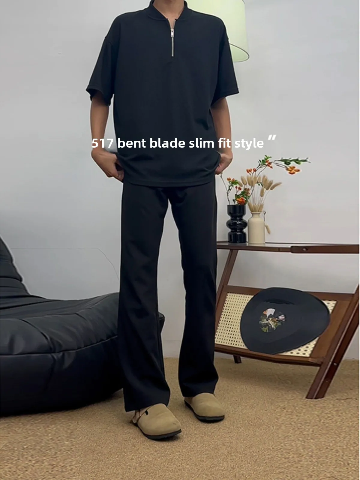 

Мужские летние тонкие брюки Neapolitan 57 Cleanfit Qui Dry в американском уличном стиле, расклешенные, прямого кроя, повседневные