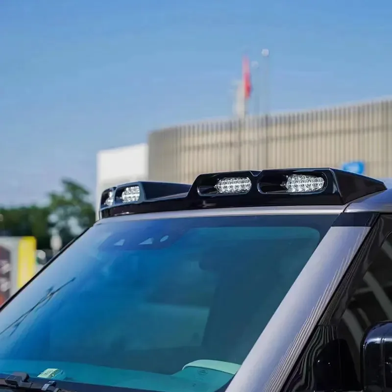 

Автомобильный верхний светодиодный светильник на крыше для LAND ROVER DEFEND 2020 2021, модификация верхнего освещения, аксессуары, багажник для бездорожья