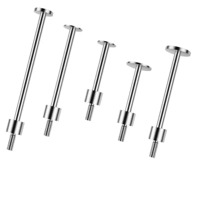 CNC Precision Flat Dial Gauge Needle T-Shaped M2.5 Micrometer Head Height Gauge Probe - Measuring Tool