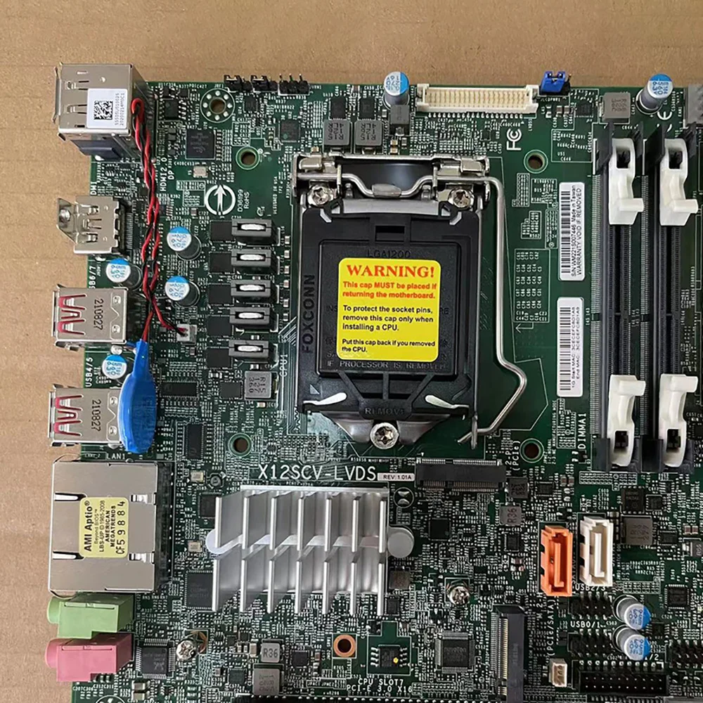 

Серверная материнская плата X12SCV-LVDS ITX NAS SODIMM