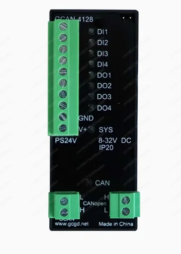 

GCAN4128 CAN bus digital input and output CANopen4 IO acquisition module