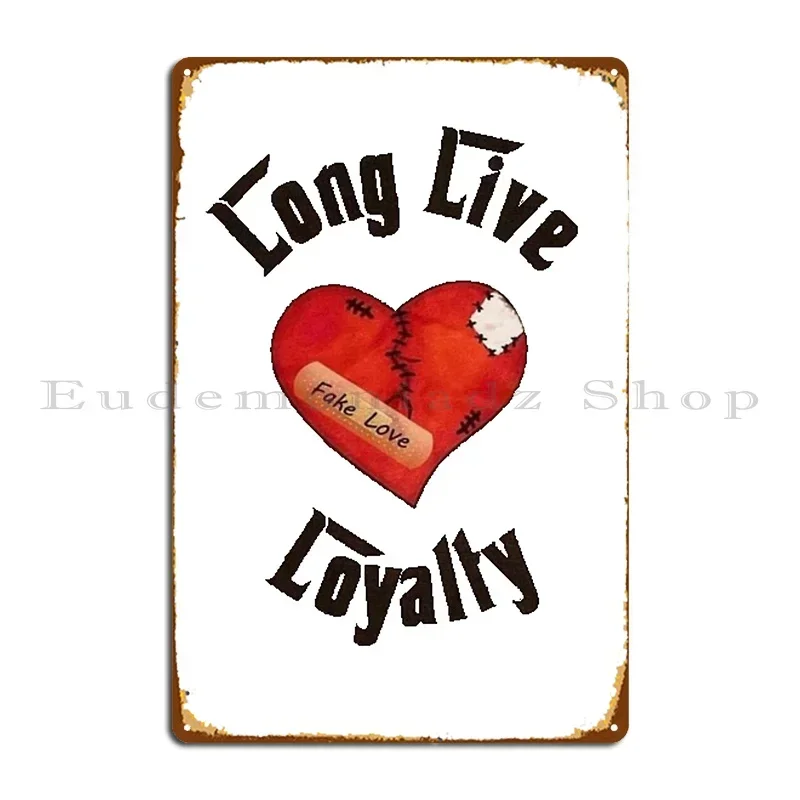 Long Live Metal Sign PaintingCustomize Design Customized Wall Decor Tin Sign Poster