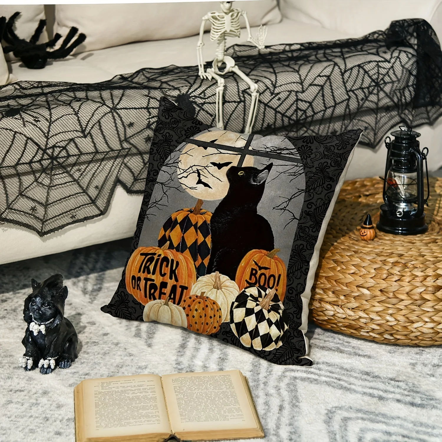1 buah, Sarung Bantal Linen Mo - Pillow Cover 20X20 ulasan dan harga