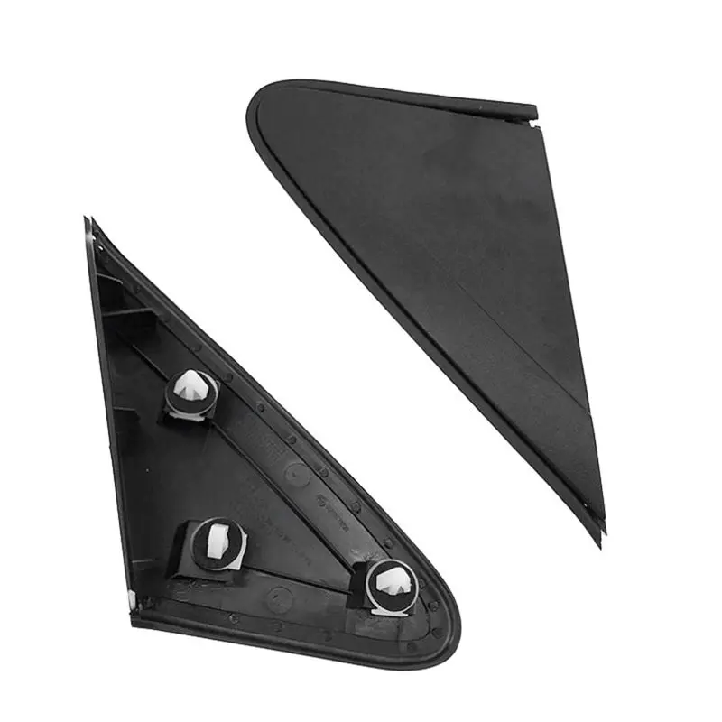 #47K (Black)Left/Right Exterior Door Mirror Triangle Molding Trim Cover,Automotive Parts & Accessories