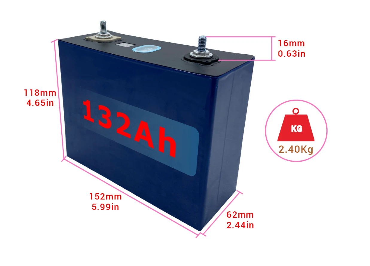 3.2V 100-230Ah for Energy Storage Lifepo4 Battery