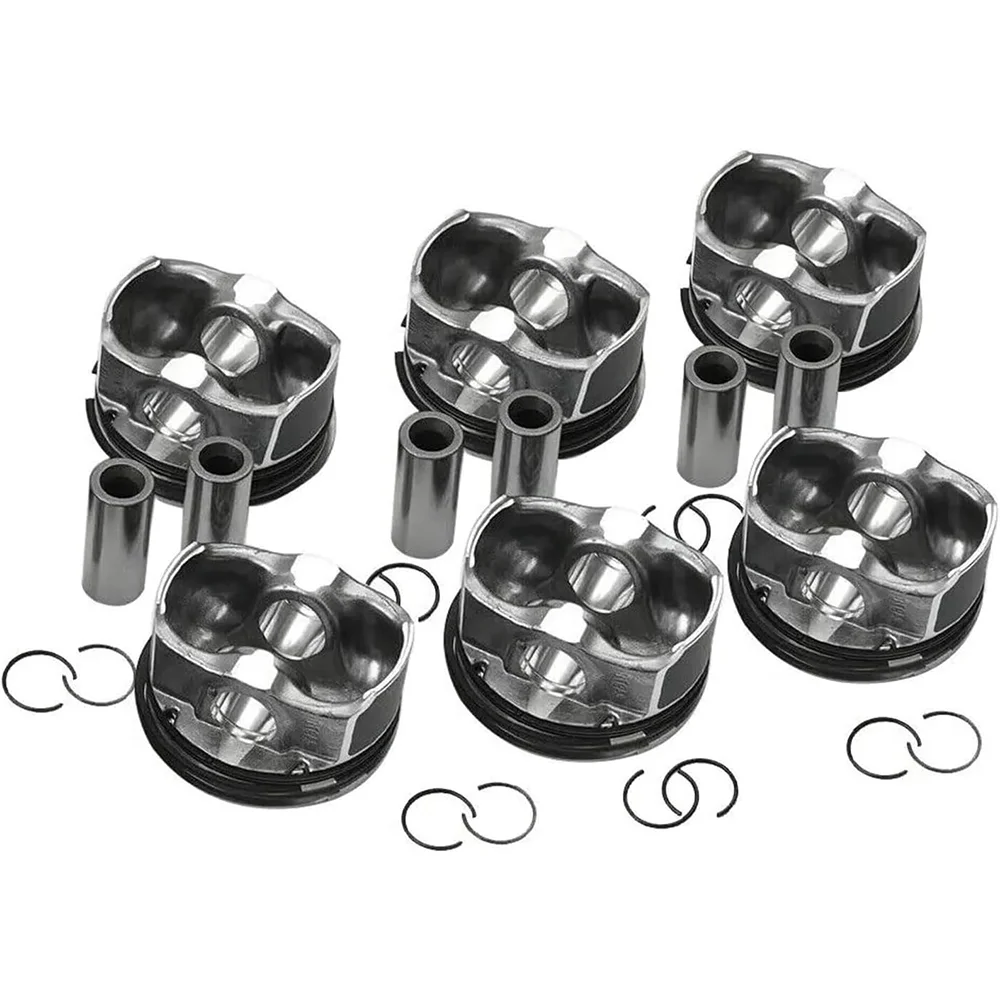 New STD Piston With Ring Kit For BMW N54 3.0L 3.0 L T E60 E90 E71 E82 135i 335i 535i X6 06-16 Engine Piston Assembly 11257610295