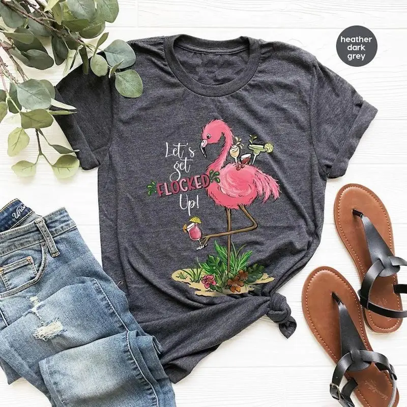 

Летняя футболка Flamingo Retro для него