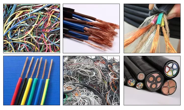 Машина для зачистки лома кабеля Машина для зачистки проводов 060 1,5 кВт Мощность 5-60 мм Машина для очистки лома кабеля