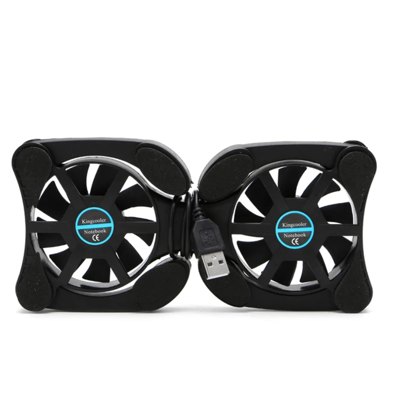 Foldable Cool Cooler Cooling USB Dual Fans Notebook Stand Fan Pad w/2 Fan  14.1'' Laptop Notebook