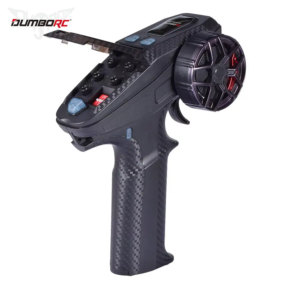 DUMBORC X6PM-350 RC Transmitter and Receiver Kit BL3F 2.4GHZ RC Controller 6CH Gyro Universal RC Car Remote Cont