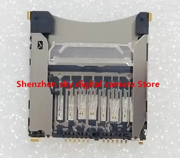 جديد لكانون 70D 80D 5D4 5D مارك IV SD قارئ بطاقات الذاكرة موصل فتحة حامل كاميرا استبدال إصلاح قطع الغيار