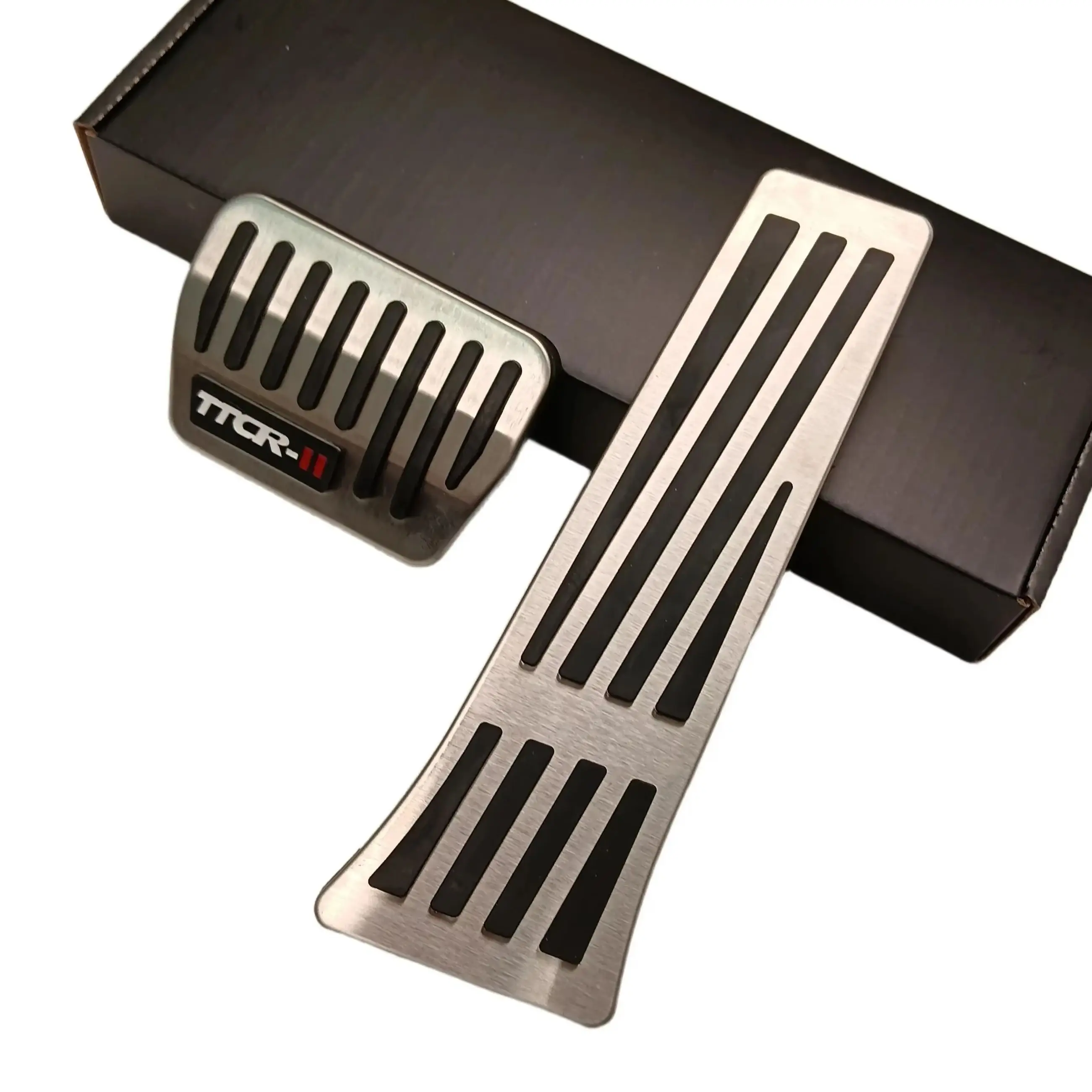 For Genesis G80/G90/GV70/GV80/GV60 2021-2026 Stainless Steel Foot Pedal Accelerator Gas Fuel Brake Pedal Rest Pedal Cover