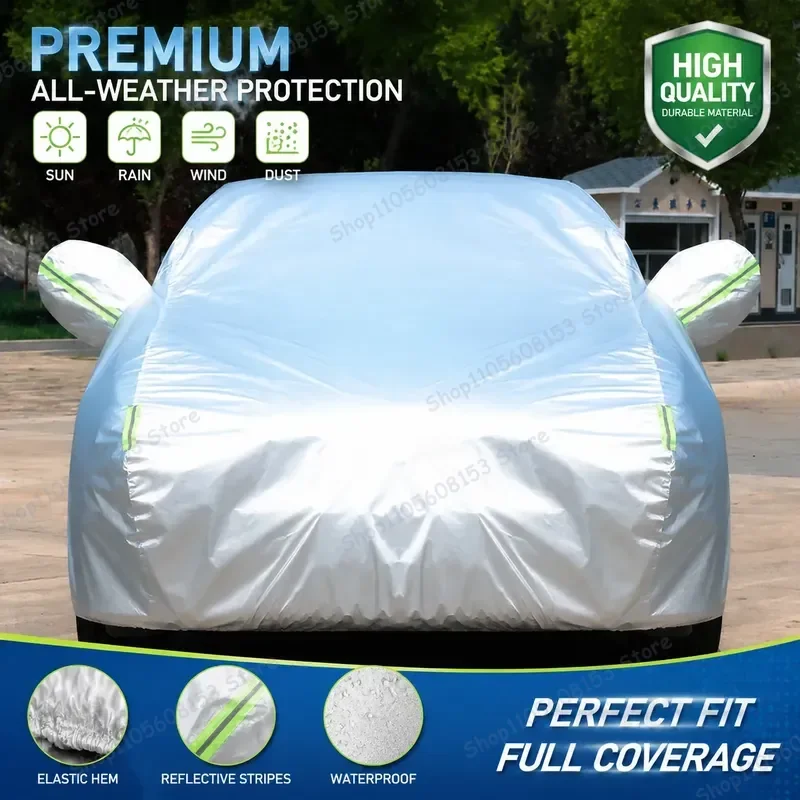 for Volvo XC60 B5 B4 Wall 24 Models Full Coverage Car Cover Waterproof UV Sun Shade Dust Protection All Weather Outdoor