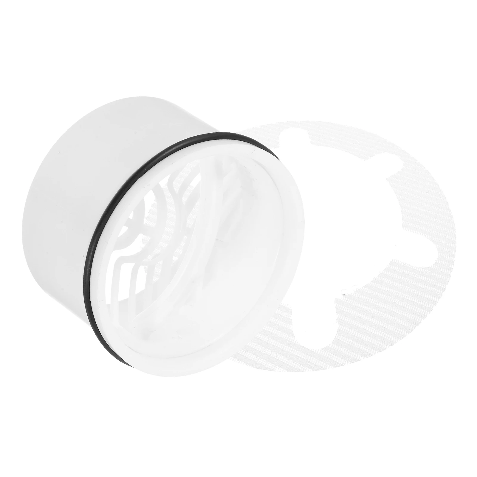 

Drain Anti clogging Filter Floor Drian Bathroom Core Pad Cover White Easy Maintenance Simple Installation Clog Prevention Wave