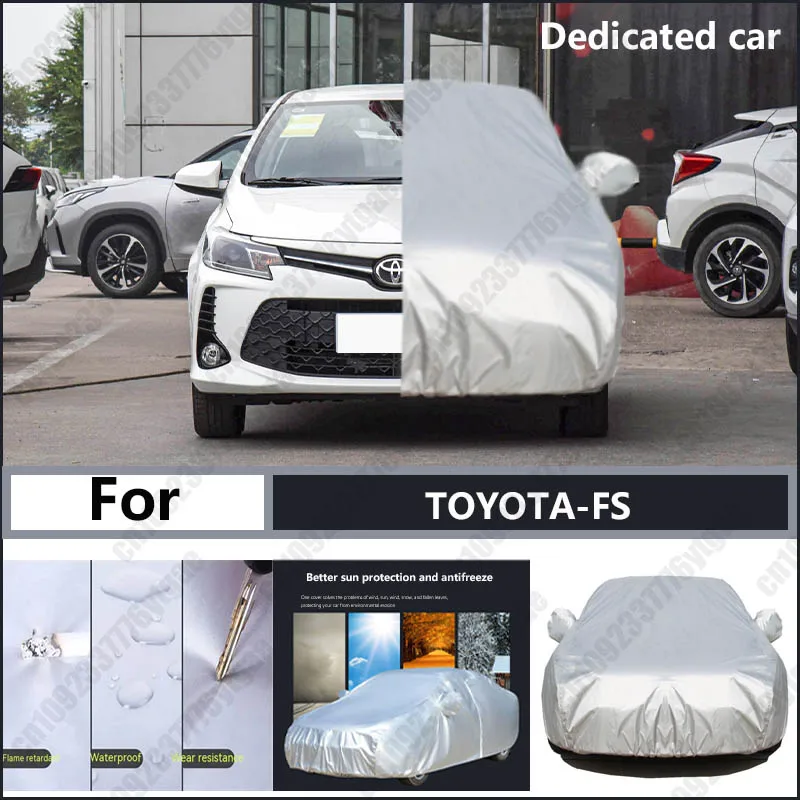 

For TOYOTA-FS Oxford cloth car cover for sun protection, rain resistance, and all season special car dust cover