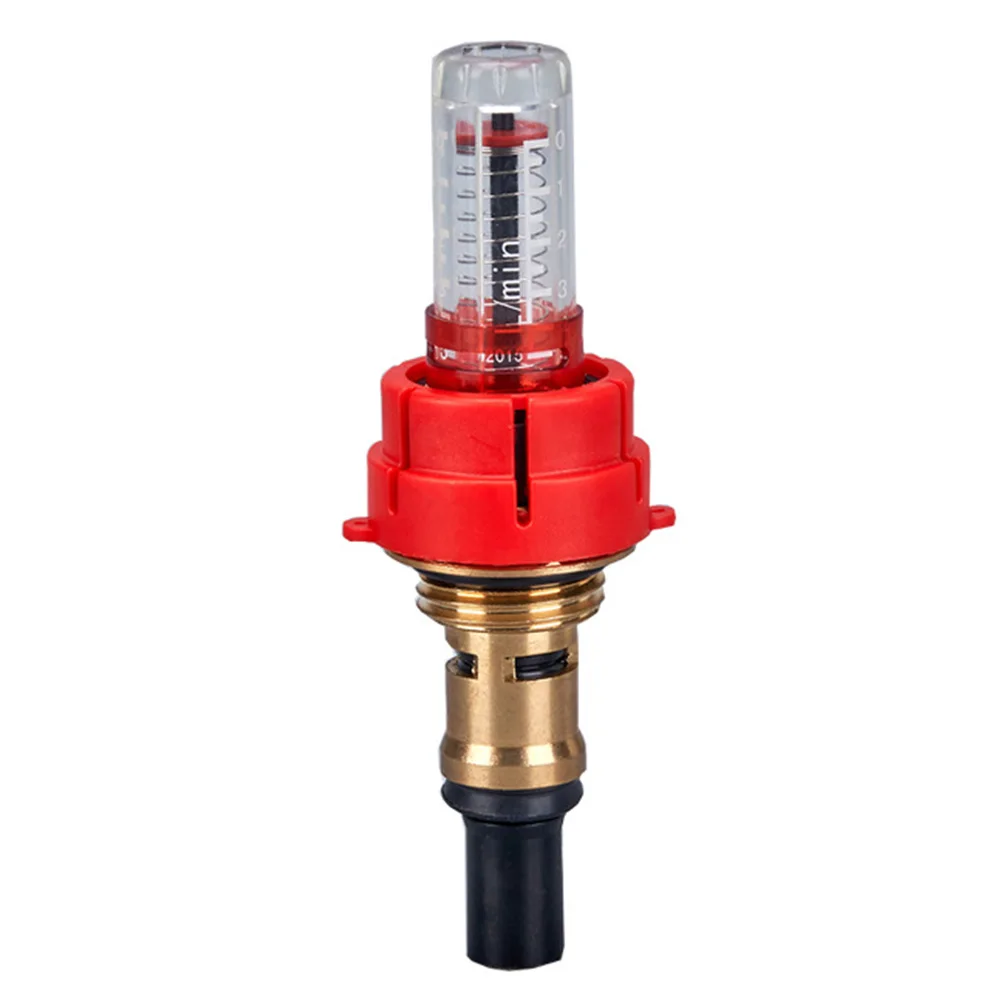 Reliable Brass Made For Water Flow Meter Perfectly Suited for Underfloor Heating Applications with Easy Maintenance Features