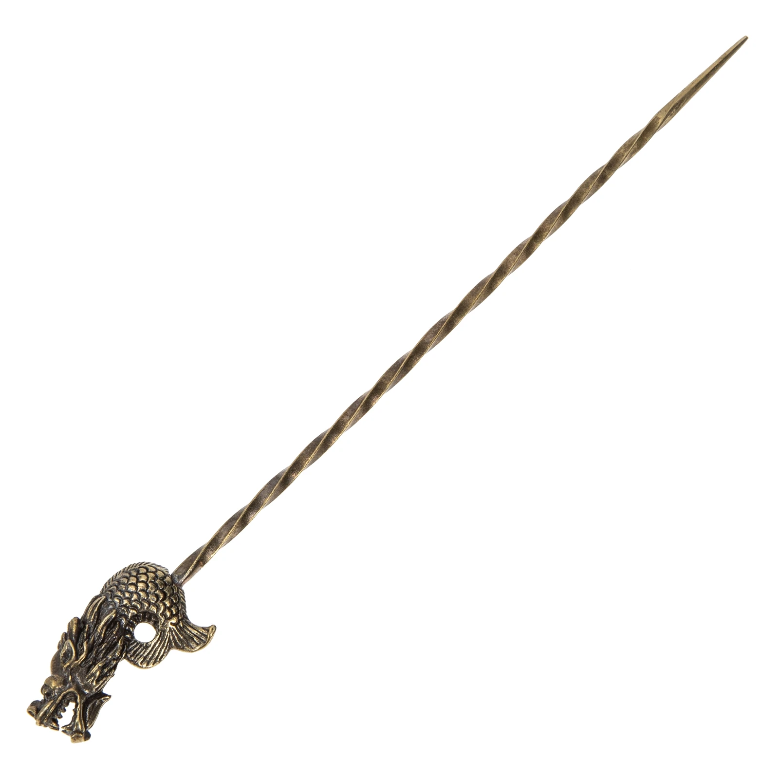 

Spiral Brass Tool Durable Dredge Tool Ventilation Needle Cigar Poker Sticks For Smoking Enhancement Cigar Accessories