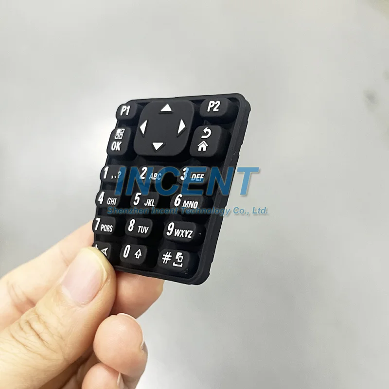 VOIONAIR 2Pcs Black Roman numeric keypad Number Keys Button Keyboard for XPR7550 DGP8550 XPR7580 GP338D DP4800 Radios
