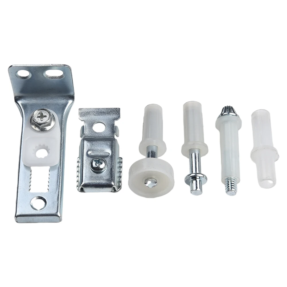 

Repair Kit Bi-Fold Door Hardware Repair Easy To Install Metal Nylon Reliability Silver Thick Doors High Quality