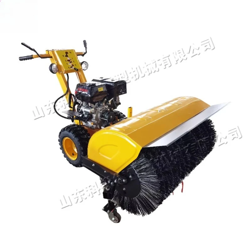 

Новинка 2023 года, зимняя подметальная машина для одного человека, нажимная снегоочистительная площадка для жилых помещений, школы, прочный снегоочиститель