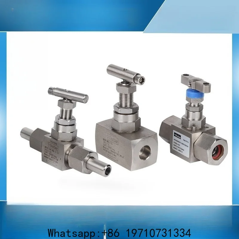 TN6L Series Needle Valve M14W-TN6L-G-SS Stainless Steel Instrument Globe Valve HNV Welded Needle Valve