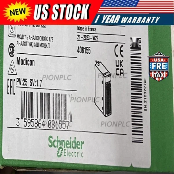 

2026 Bmxami0800 , Non-isolated Analog Input Brand New Original Spot Plc
