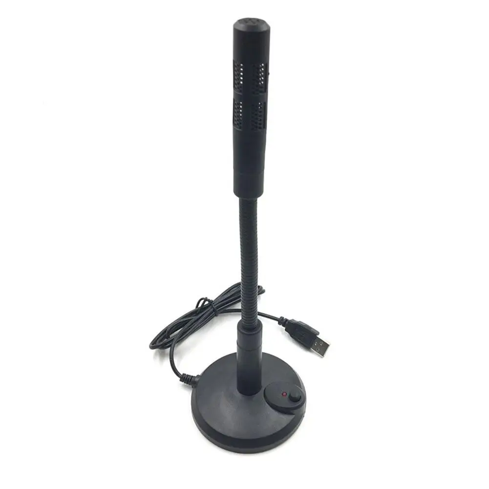 USB Computer Microphone Noise-Cancelling Recording Desktop Mic for PC/Laptop for Online Chatting Home Studio Gaming C5T4