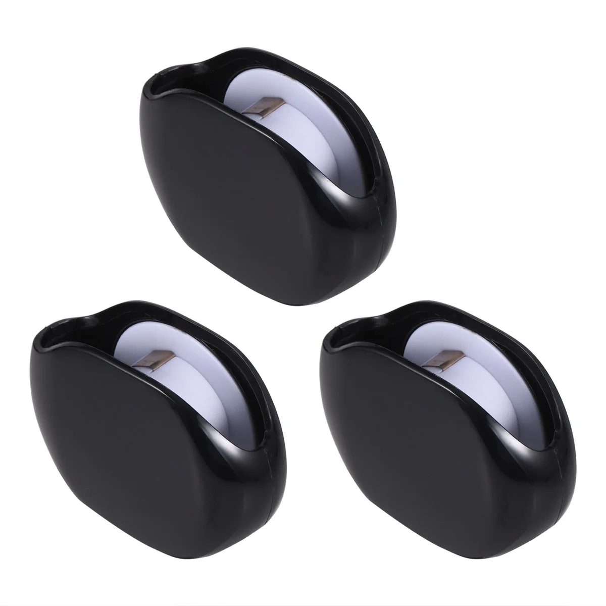 

3 Pcs Earbuds Protective Case Premium PC ABS Earphone ganizer Cord Winder Wire Keeper Headset Storage Compact Size Fits Luggage