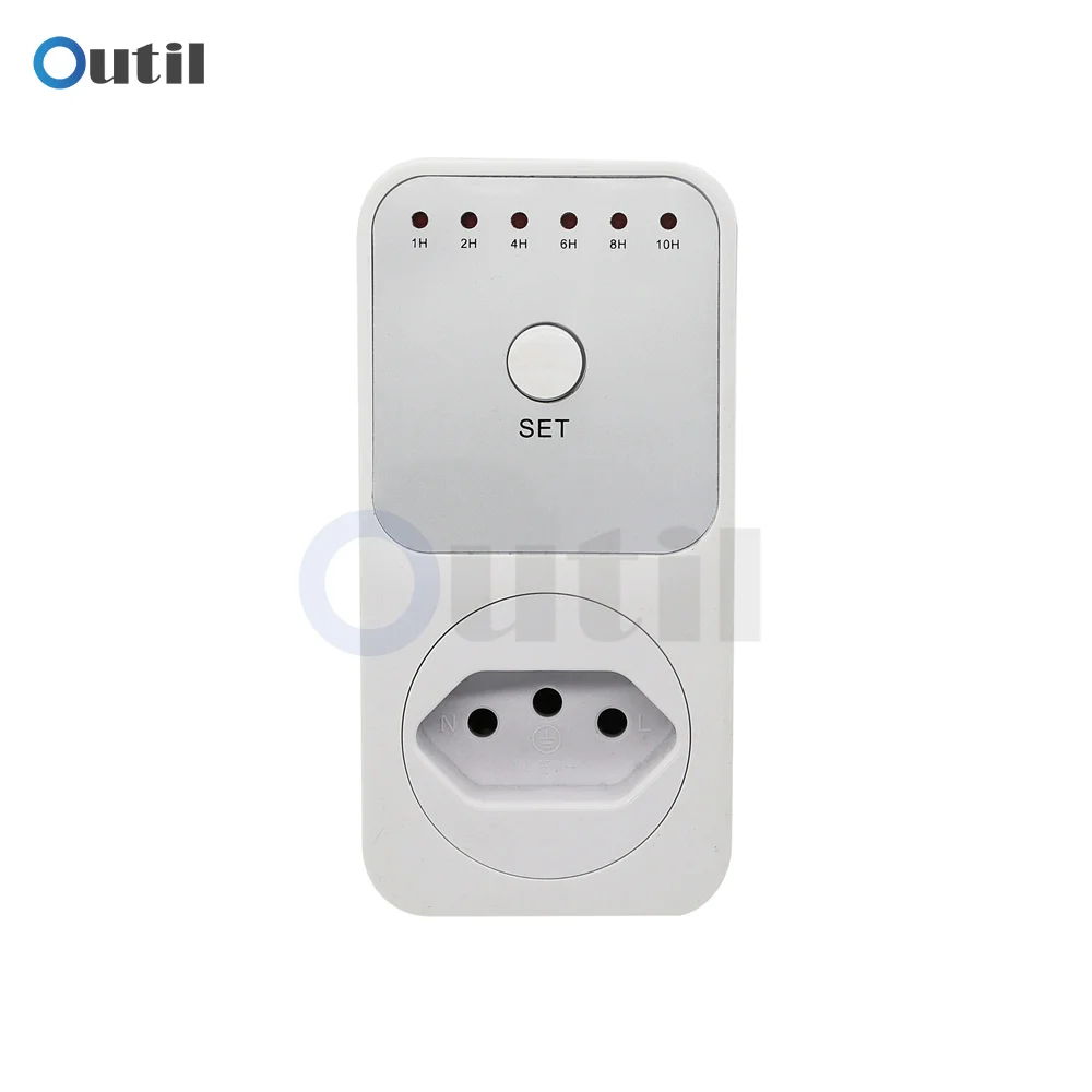 24 Hour Cyclic Electronic Digital Timer Switch EU UK AU US BR FR Plug Kitchen Timer Outlet Programmable Timing Socket 220V