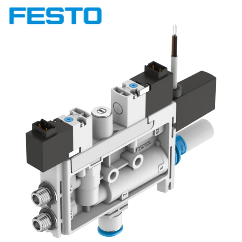 FESTO 8141087-OVEL-7-H-15-P-VQ4-UC-C-A-V1PNLK-H3 Vacuum generator Genuine all series Vacuum generator 100% genuine high quality