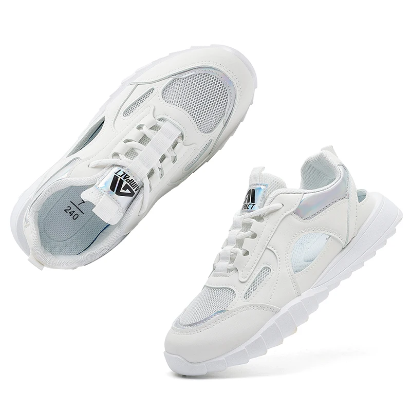 

Женские дышащие кроссовки на толстой подошве с прочным дизайном, уличная обувь для бега/ходьбы для спортзала и повседневной носки - стильный комфорт