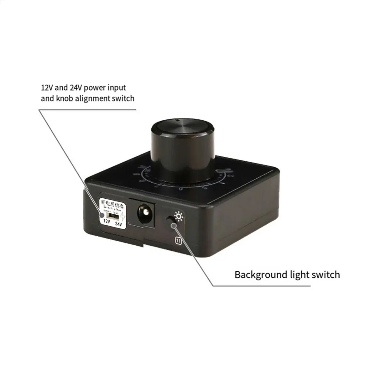 T451C-2Pin Wire Fan DC Speed Regulator 12V24V Heat Dissipation DIY Computer Water Cooling Pump Step-Down Hub Module A HOT