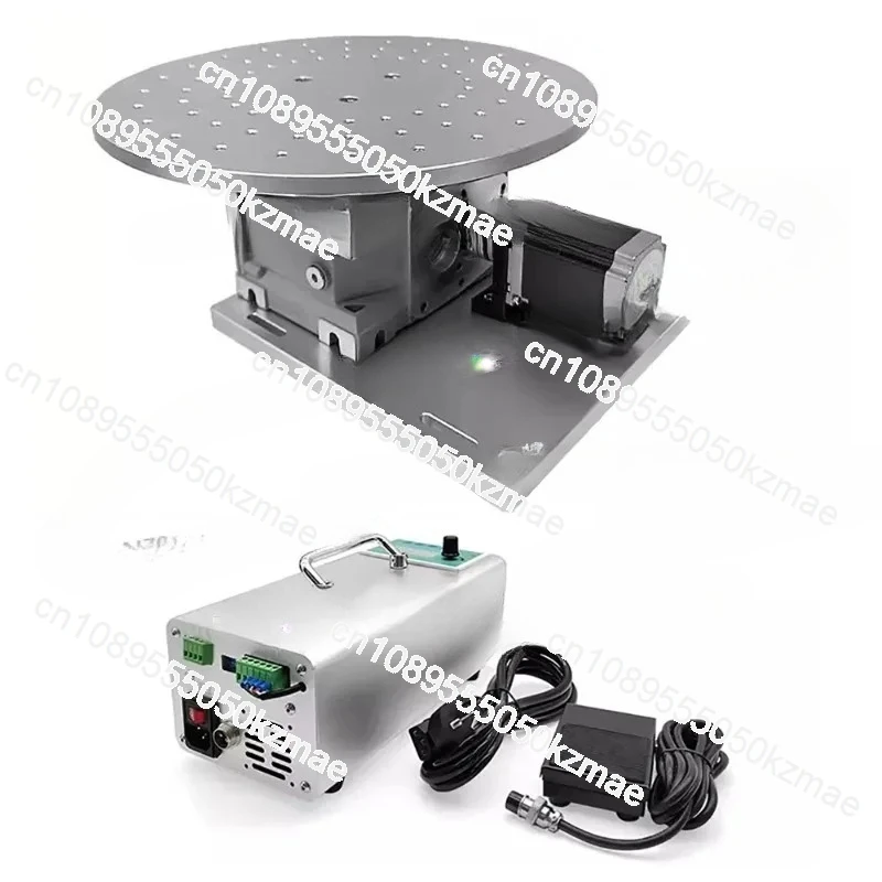 

Электрический поворотный стол FD-L300 (диаметр 300 мм) | Нагрузка 30 кг, многофункциональный верстак с вращающимся валом и контроллером