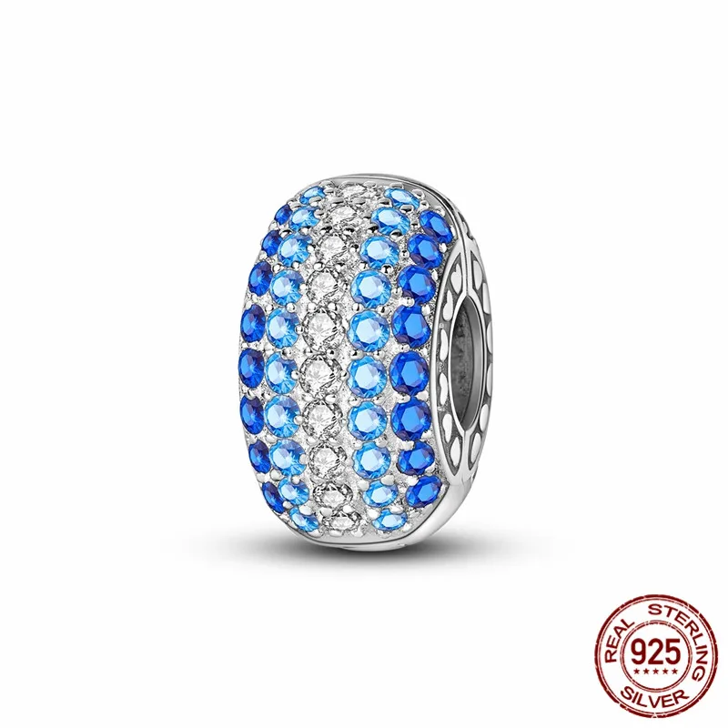 

925 Sterling Silver Ocean-themed Charm Beads for Original Bracelets, Women's DIY Jewelry